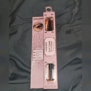 Marie Claire Dual-Ended Brow Pencil in Medium Brown 0.01oz BNIB
